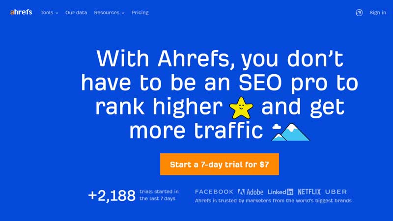 Ahrefs SEO Tool