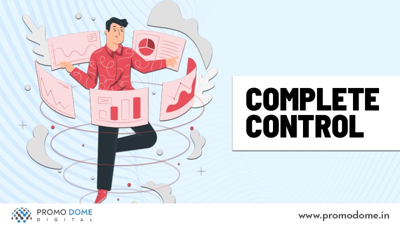 Complete Control Over The Web Design