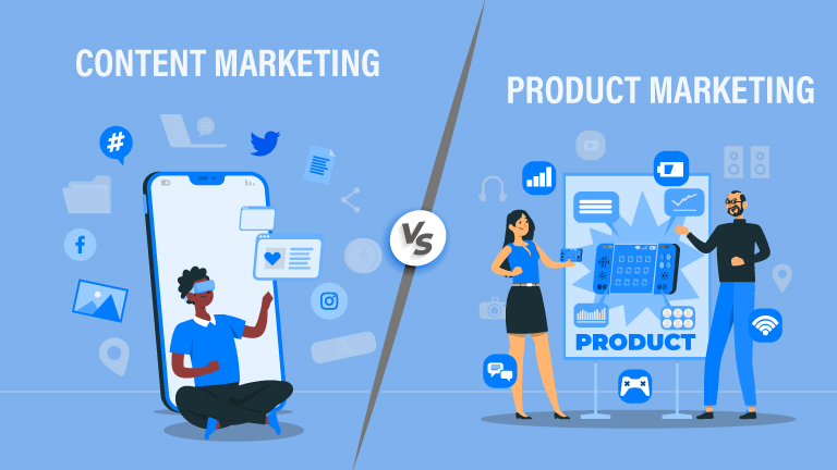 product vs content